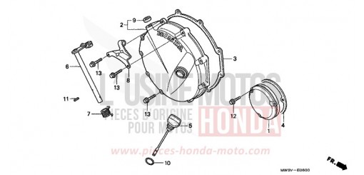 KUPPLUNGSDECKEL CB750F2X de 1999