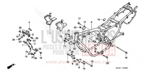 RAHMENKOERPER CB750F2X de 1999