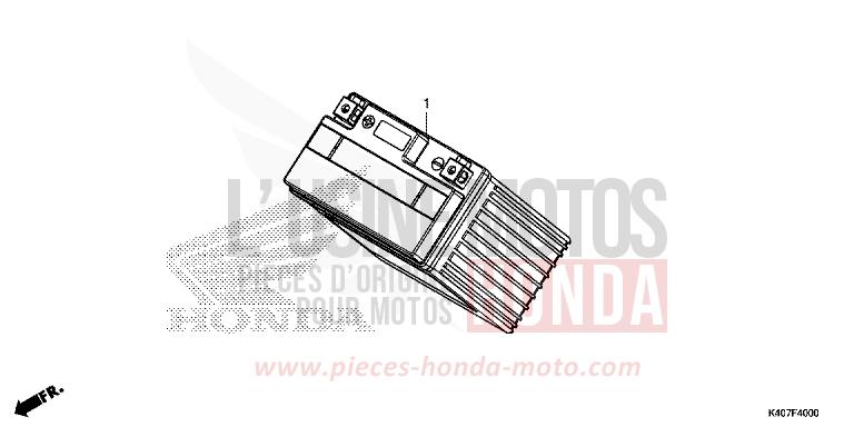 BATTERIE von Forza NOIR (NH1) von 2019