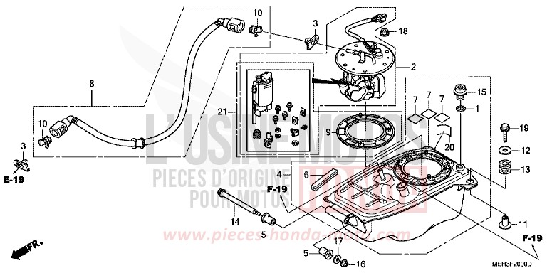 KRAFTSTOFFPUMPE von DN-01 GRAPHITE BLACK (NHB01) von 2009