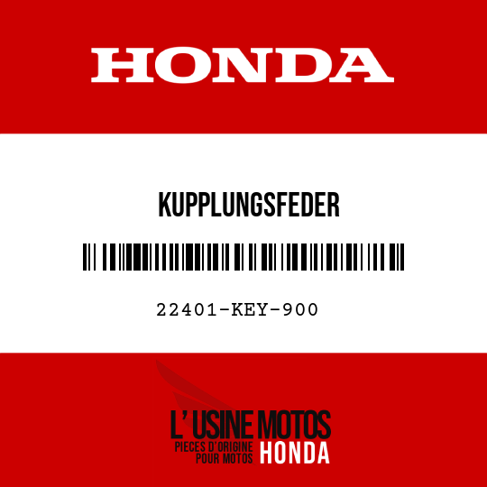 image de 22401-KEY-900 KUPPLUNGSFEDER