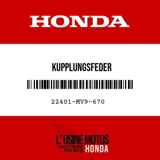 image de 22401-MV9-670 KUPPLUNGSFEDER