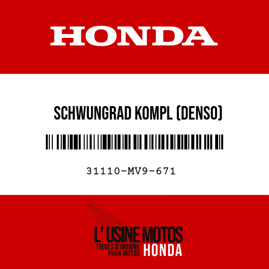 image de 31110-MV9-671 SCHWUNGRAD KOMPL (DENSO)