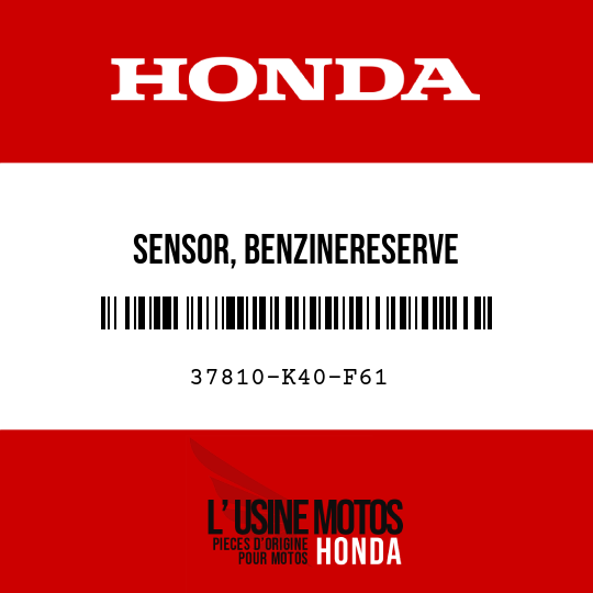 image de 37810-K40-F61 SENSOR, BENZINERESERVE