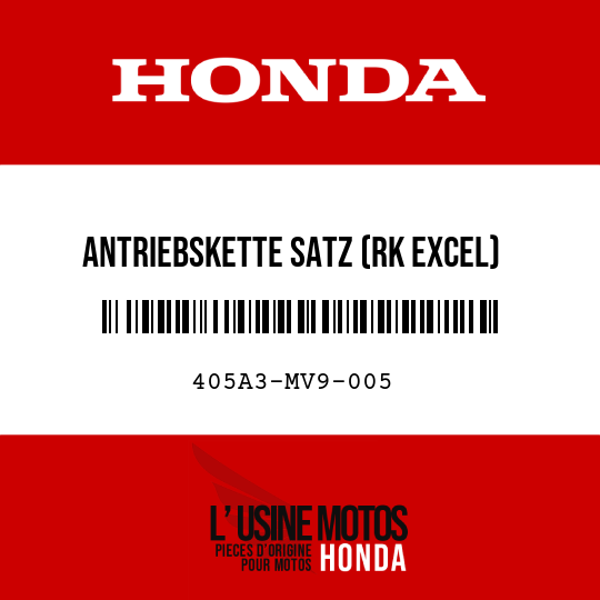 image de 405A3-MV9-005 ANTRIEBSKETTE SATZ (RK EXCEL) (RK50MF0X108LE)