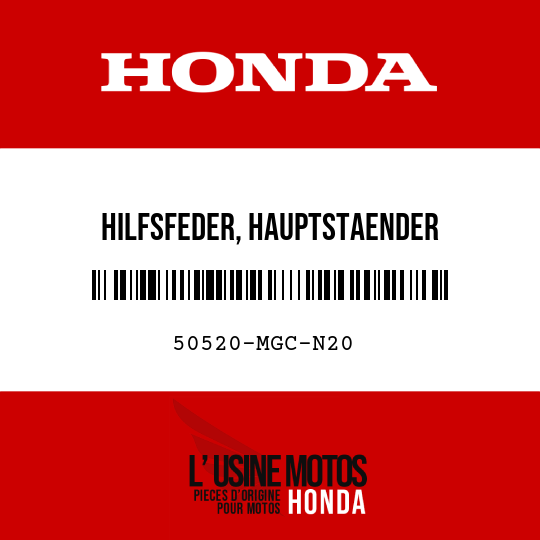 image de 50520-MGC-N20 HILFSFEDER, HAUPTSTAENDER