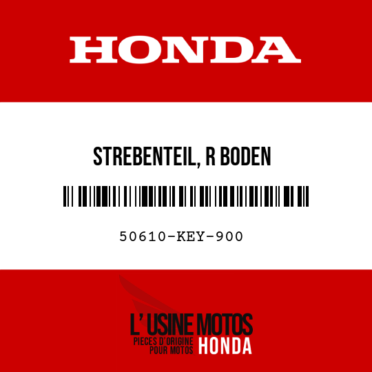 image de 50610-KEY-900 STREBENTEIL, R BODEN