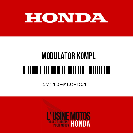 image de 57110-MLC-D01 MODULATOR KOMPL